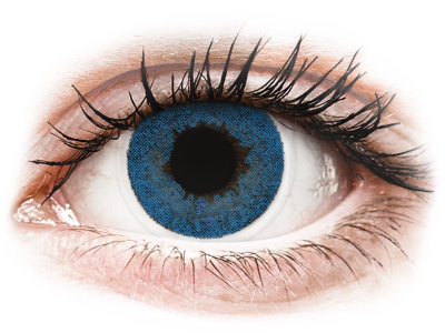 FreshLook Dimensions Pacific Blue - z dioptrijo (6 leč) - Barvne kontaktne leče