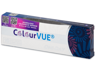 ColourVue One Day TruBlends Blue - z dioptrijo (10 leč) - Ta izdelek je na voljo tudi v tej različici pakiranja