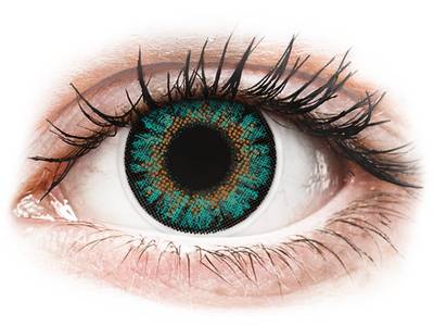 ColourVue One Day TruBlends Rainbow 2 - brez dioptrije (10 leč) - ColourVue One Day TruBlends - Rainbow 2 -Aqua
