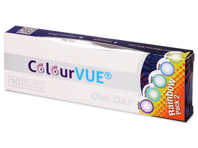 ColourVue One Day TruBlends Rainbow 2 - brez dioptrije (10 leč) - Ta izdelek je na voljo tudi v tej različici pakiranja