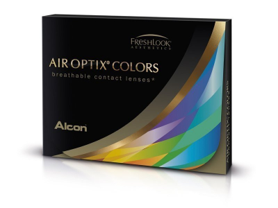 Air Optix Colors - Turquoise - z dioptrijo (2 leči) - Barvne kontaktne leče