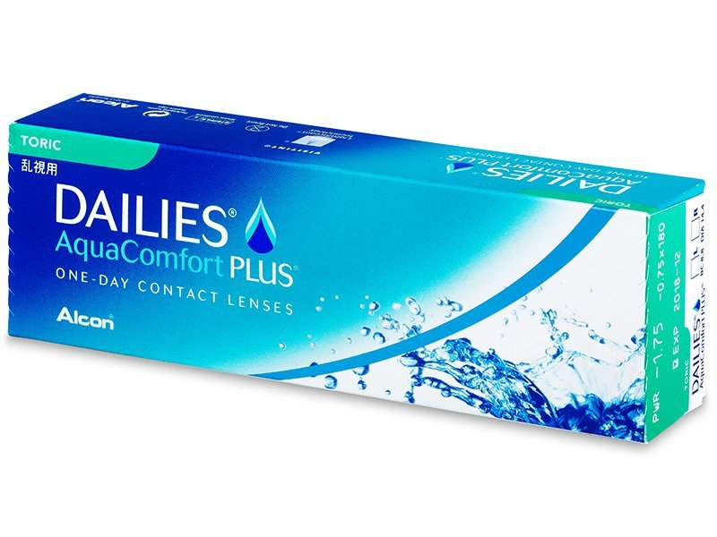Dailies AquaComfort Plus Toric (30 leč) - Torične kontaktne leče