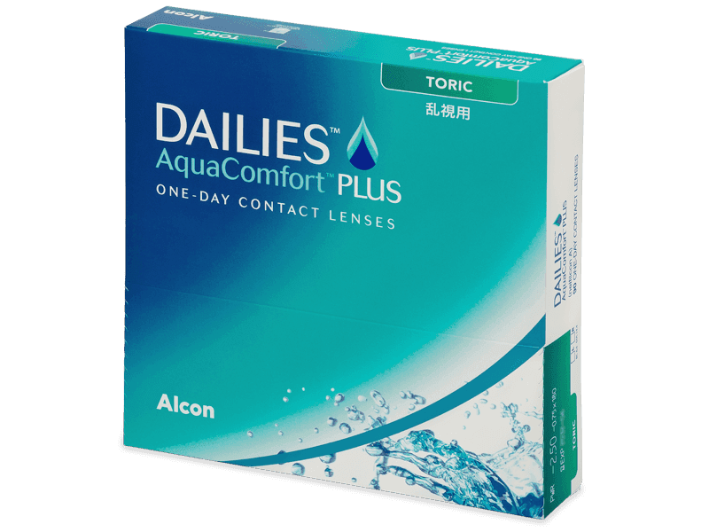 Dailies AquaComfort Plus Toric (90 leč) - Torične kontaktne leče