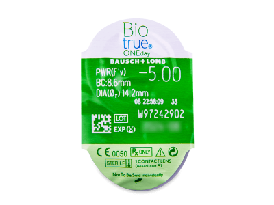 Biotrue ONEday (30 leč) - Predogled blister embalaže