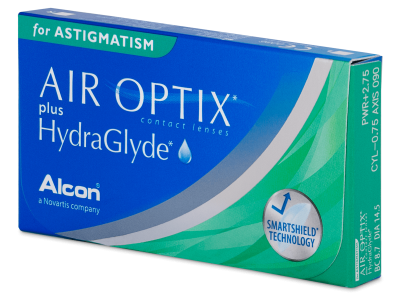 Air Optix plus HydraGlyde for Astigmatism (3 leče) - Starejši dizajn
