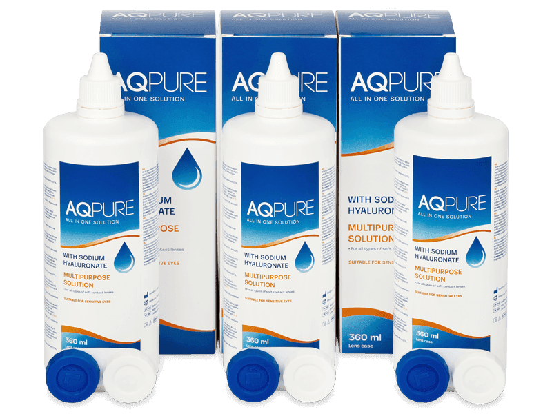 Tekočina AQ Pure 3 x 360 ml - Economy 3-pack - solution