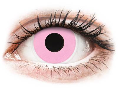 ColourVUE Crazy Lens - Barbie Pink - brez dioptrije (2 lenses)