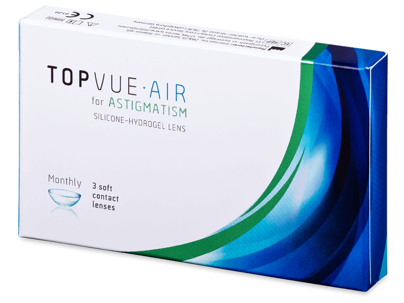 TopVue Air for Astigmatism (3 leče)  - Torične kontaktne leče
