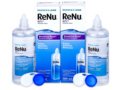 Tekočina ReNu MPS Sensitive Eyes 2 x 360 ml - Starejši dizajn