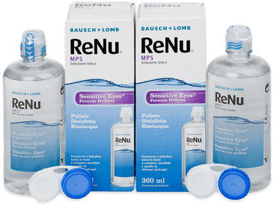 Tekočina ReNu MPS Sensitive Eyes 2 x 360 ml