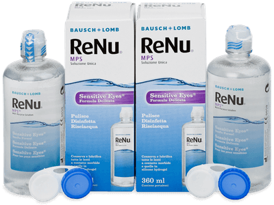 Tekočina ReNu MPS Sensitive Eyes 2 x 360 ml 