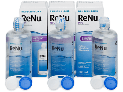 Tekočina ReNu MPS Sensitive Eyes 3 x 360 ml