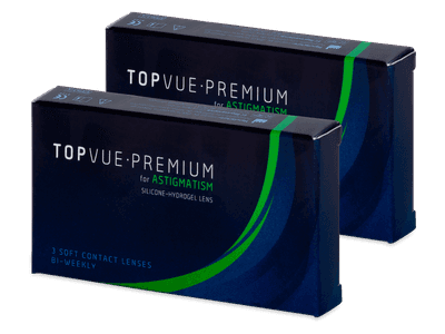 TopVue Premium for Astigmatism (6 leč) - Torične kontaktne leče