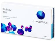 Biofinity Toric (3 leče) Kontaktne leče - Biofinity Toric (3 leče)