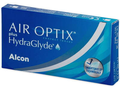Air Optix plus HydraGlyde (6 leč) - Mesečne kontaktne leče