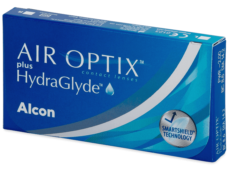 Air Optix plus HydraGlyde (6 leč) - Mesečne kontaktne leče