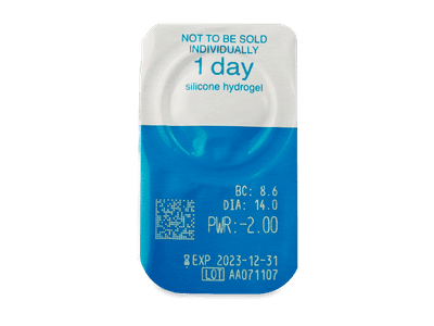 Dnevne leče Live Daily Disposable (90 leč) - Predogled blister embalaže