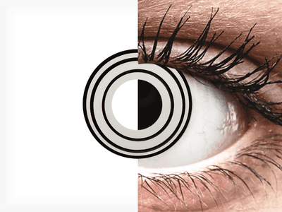 CRAZY LENS - Rinnegan - dnevne leče brez dioptrije (2 leči)