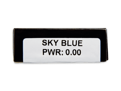 CRAZY LENS - Sky Blue - dnevne leče brez dioptrije (2 leči) - Predogled lastnosti