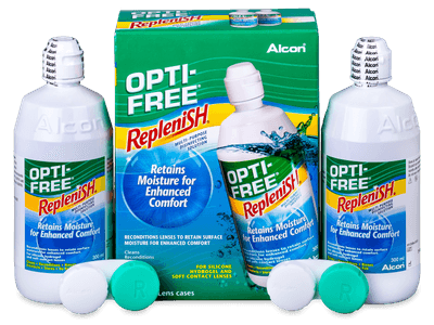 Tekočina OPTI-FREE RepleniSH 2x 300 ml - Starejši dizajn