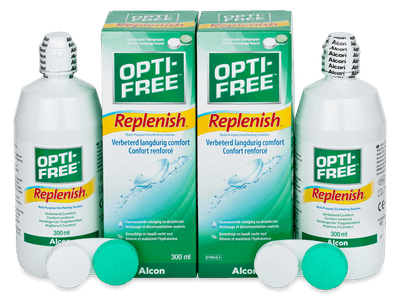 Tekočina OPTI-FREE RepleniSH 2x 300 ml - Ta izdelek je na voljo tudi v tej različici pakiranja