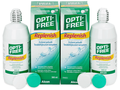 Tekočina OPTI-FREE RepleniSH 2x 300 ml - Ta izdelek je na voljo tudi v tej različici pakiranja