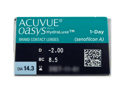 Acuvue Oasys 1-Day with Hydraluxe (30 leč) - Predogled lastnosti