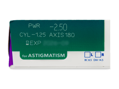 Precision1 for Astigmatism (90 leč) - Predogled lastnosti