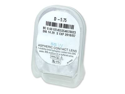 Biomedics 55 Evolution (6 leč) - Predogled blister embalaže