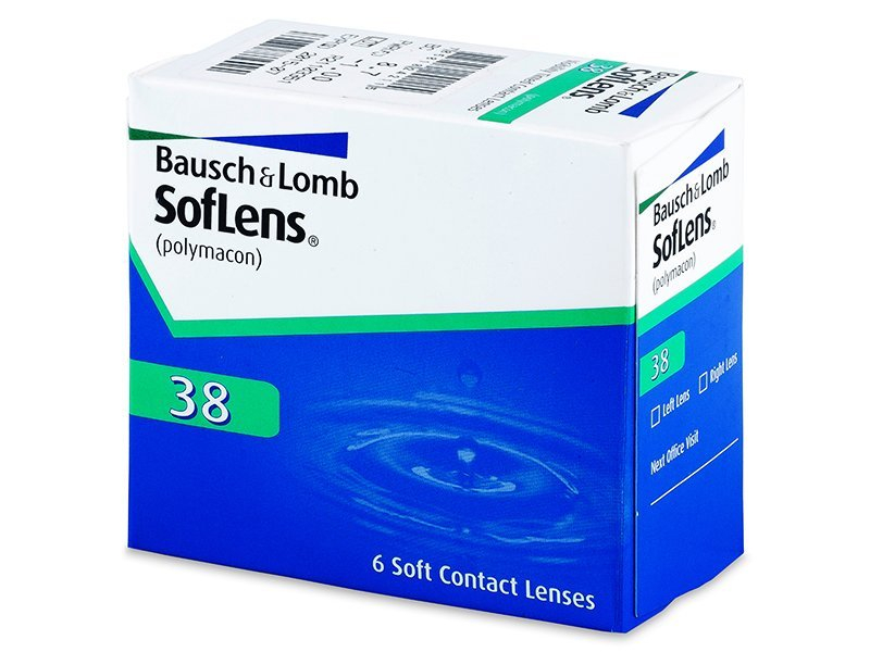 SofLens 38 (6 leč) - Mesečne kontaktne leče