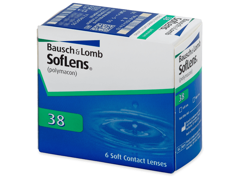 SofLens 38 (6 leč) - Mesečne kontaktne leče