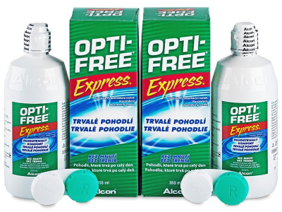 Tekočina OPTI-FREE Express 2 x 355 ml  - Starejši dizajn