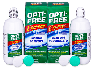Tekočina OPTI-FREE Express 2 x 355 ml  - Starejši dizajn