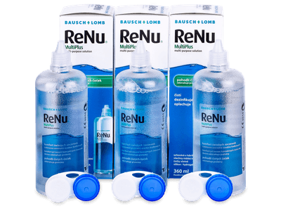 Tekočina ReNu MultiPlus 3x 360 ml - Starejši dizajn