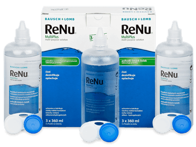 Tekočina ReNu MultiPlus 3x 360 ml - Economy 3-pack - solution