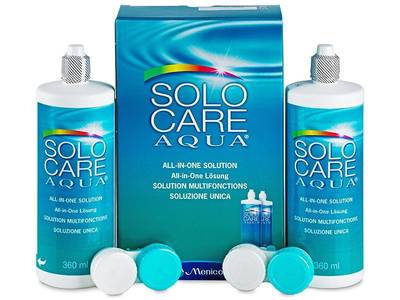 Tekočina SoloCare Aqua 2 x 360ml  - Starejši dizajn