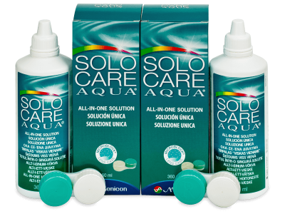 Tekočina SoloCare Aqua 2 x 360ml - Ekonomično dvojno pakiranje tekočine