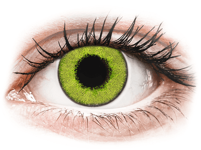 TopVue Daily Color - Fresh Green - dnevne leče z dioptrijo