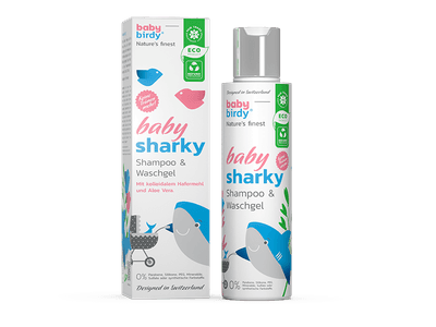 Otroški šampon in gel za umivanje Baby Birdy Sharky 150 ml