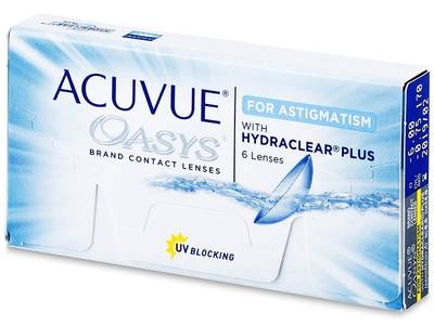 Acuvue Oasys for Astigmatism (6 leč) - Torične kontaktne leče