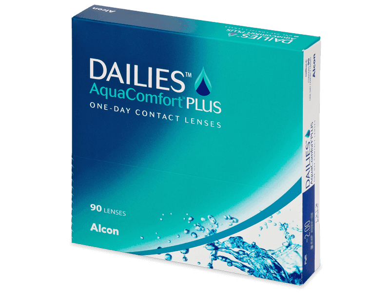 Dailies AquaComfort Plus (90 leč) - Dnevne kontaktne leče