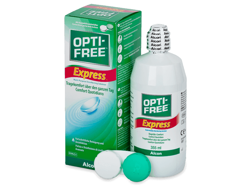 Tekočina OPTI-FREE Express 355 ml - Tekočina za čiščenje