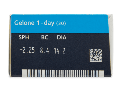 Gelone 1-day (30 leč) - Predogled lastnosti