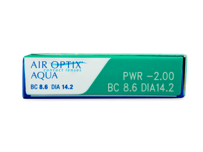 Air Optix Aqua (6 leč) - Predogled lastnosti