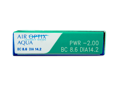 Air Optix Aqua (6 leč) - Predogled lastnosti