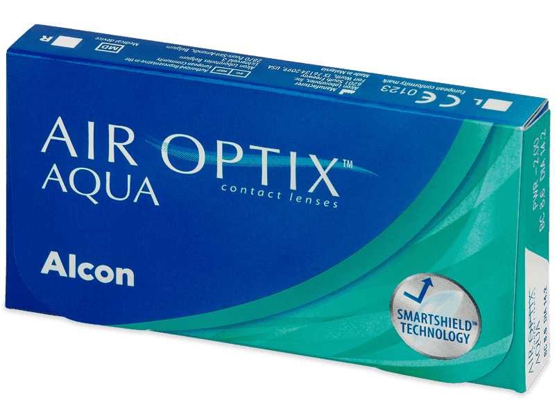 Air Optix Aqua (6 leč) - Mesečne kontaktne leče