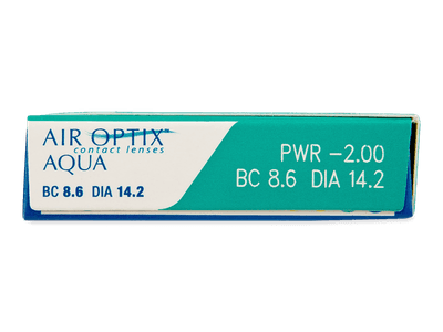 Air Optix Aqua (6 leč) - Predogled lastnosti