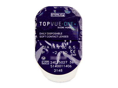 TopVue One+ (30 leč) - Predogled blister embalaže