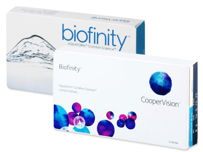 Biofinity (3 leče) - Starejši dizajn