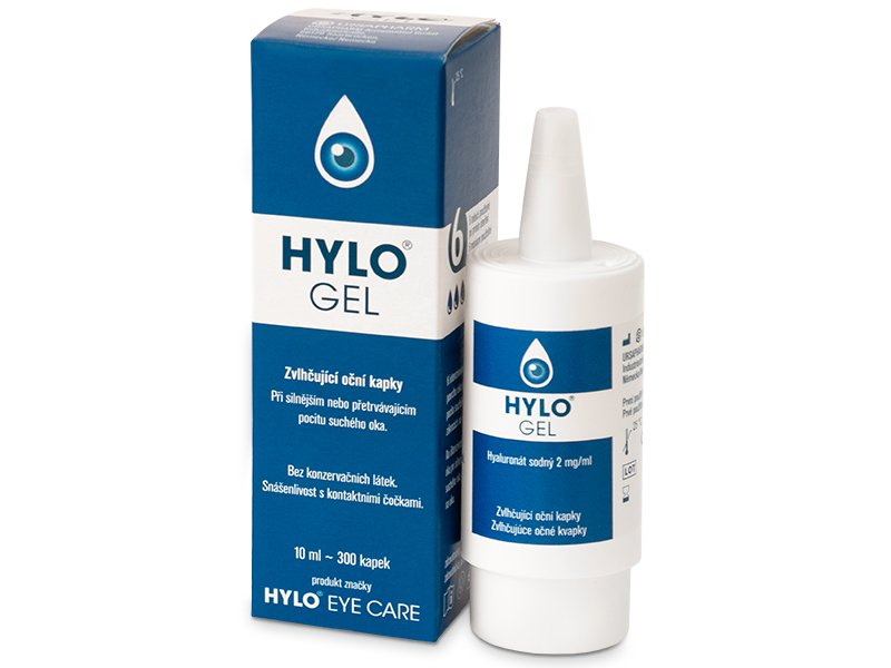 Kapljice za oči HYLO - GEL 10 ml  - Kapljice za oči